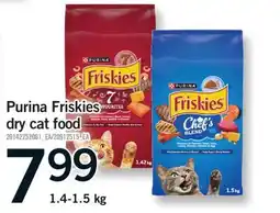 Fortinos PURINA FRISKIES DRY CAT FOOD, 1.4-1.5 kg offer