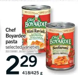 Fortinos CHEF BOYARDEE PASTA, 418/425 g offer