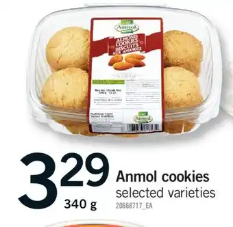 Fortinos ANMOL COOKIES 340 G offer