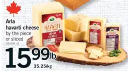 Fortinos ARLA HAVARTI CHEESE offer