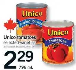 Fortinos UNICO TOMATOES, 796 ML offer