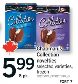 Fortinos CHAPMAN'S COLLECTION NOVELTIES, 8 PK offer