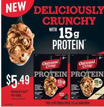 Fortinos OATMEAL CRISP, 455-628G offer