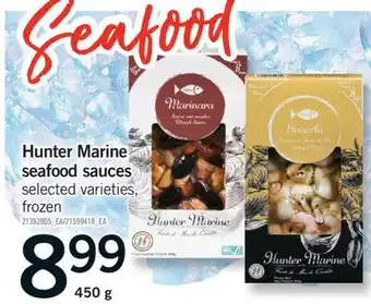 Fortinos HUNTER MARINE SEAFOOD SAUCES, 450 G offer