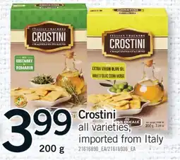 Fortinos CROSTINI, 200 G offer