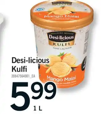 Fortinos DESI-LICIOUS KULFI, 1 L offer