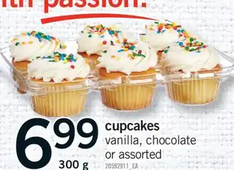 Fortinos CUPCAKES, 300 G offer