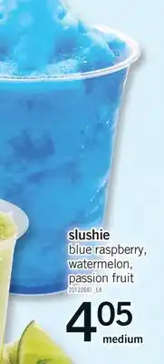 Fortinos SLUSHIE, medium offer