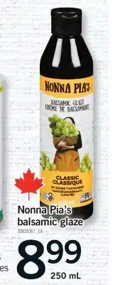Fortinos NONNA PIA'S BALSAMIC GLAZE, 250 ML offer