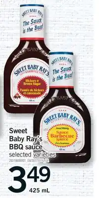 Fortinos SWEET BABY RAY'S BBQ SAUCE, 425 mL offer