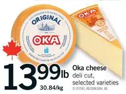 Fortinos OKA CHEESE offer