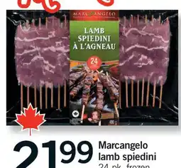 Fortinos MARCANGELO LAMB SPIEDINI, 24 pk, 480 g offer