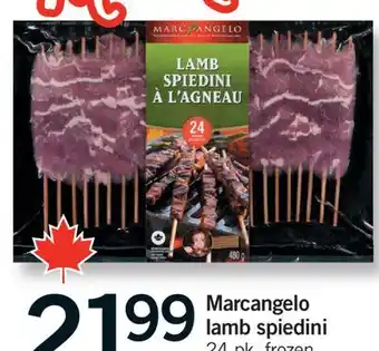 Fortinos MARCANGELO LAMB SPIEDINI, 24 pk, 480 g offer