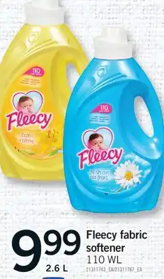 Fortinos FLEECY FABRIC SOFTENER, 2.6 L offer