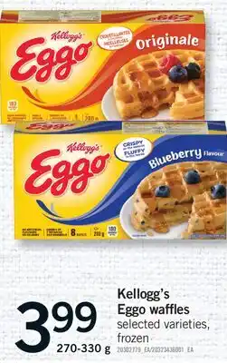 Fortinos KELLOGG'S EGGO WAFFLES, 270-330 g offer