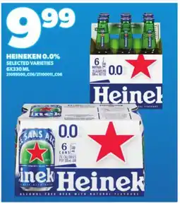 Loblaws HEINEKEN 0.0% 6X330ML offer
