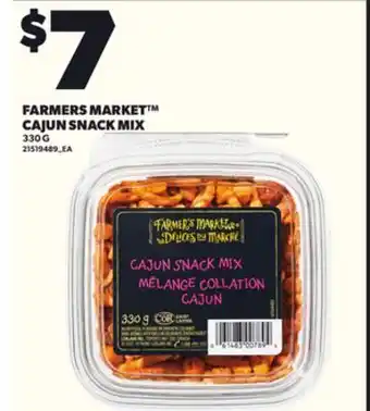 Loblaws FARMERS MARKET CAJUN SNACK MIX, 330G offer