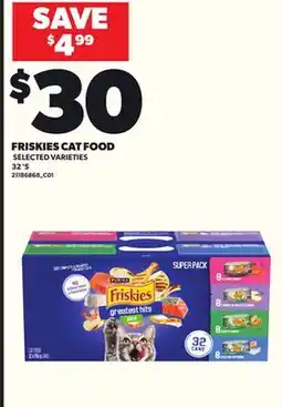 Loblaws FRISKIES CAT FOOD 32 'S offer
