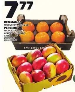 Loblaws RED MANGO OR PERSIMMON offer