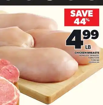 Loblaws CHICKEN BREASTS offer