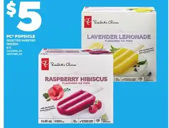 Loblaws PC POPSICLE 6'S offer