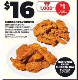 Loblaws CHICKEN FAVORITES, 320-870 G offer