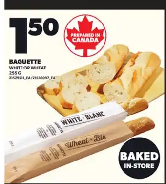 Loblaws BAGUETTE 255G offer