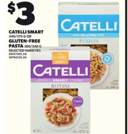 Loblaws CATELLI SMART 340/375G OR GLUTEN-FREE PASTA 300/340G offer