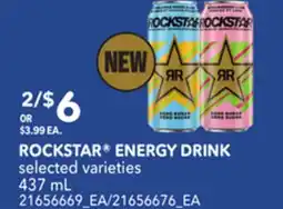 Loblaws ROCKSTAR ENERGY DRINK, 437 mL offer