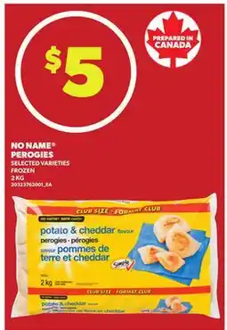 Loblaws NO NAME PEROGIES, 2 KG offer