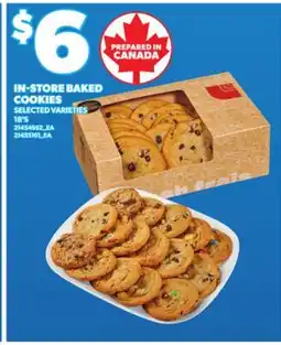 Loblaws IN-STORE BAKED COOKIES 18'S offer