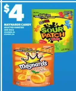 Loblaws MAYNARDS CANDY, 308-315 G offer