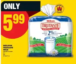 No Frills NEILSON TRUTASTE MILK, 4 L offer