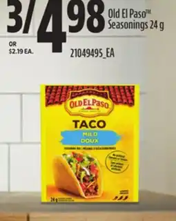 Loblaws OLD EL PASO SEASONINGS 24G offer