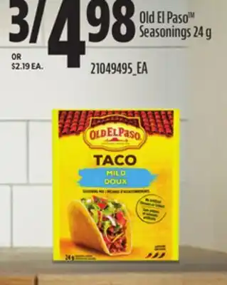 Loblaws OLD EL PASO SEASONINGS 24G offer