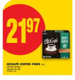 No Frills MCCAFÉ COFFEE PODS, 30' s offer