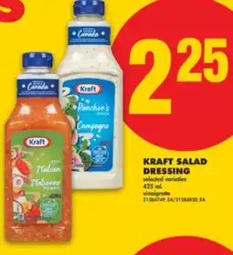 No Frills KRAFT SALAD DRESSING, 425 mL offer