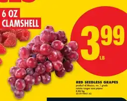 No Frills RED SEEDLESS GRAPES offer