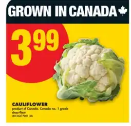 No Frills CAULIFLOWER offer