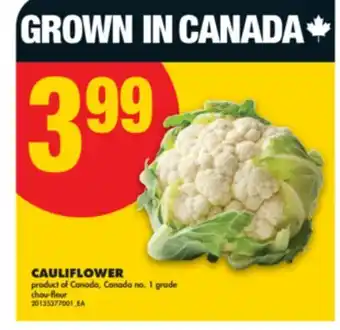 No Frills CAULIFLOWER offer