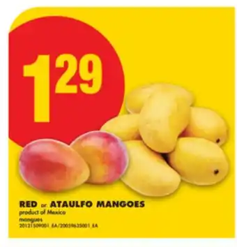 No Frills RED or ATAULFO MANGOES offer