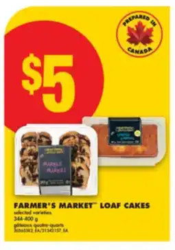 No Frills FARMER'S MARKET LOAF CAKES, 344-400 g offer