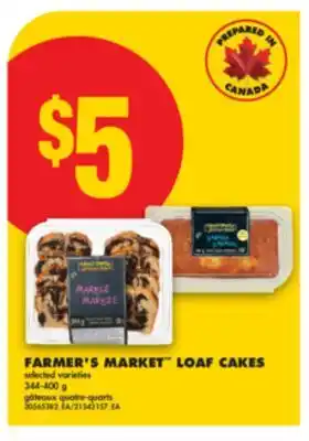 No Frills FARMER'S MARKET LOAF CAKES, 344-400 g offer