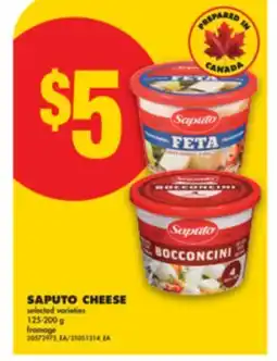 No Frills SAPUTO CHEESE, 125-200 g offer