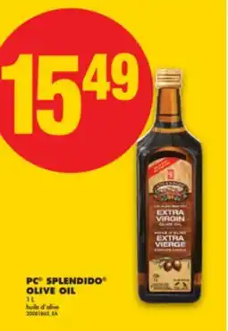 No Frills PC SPLENDIDO OLIVE OIL, 1 L offer
