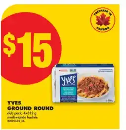 No Frills YVES GROUND ROUND, 4x312 g offer