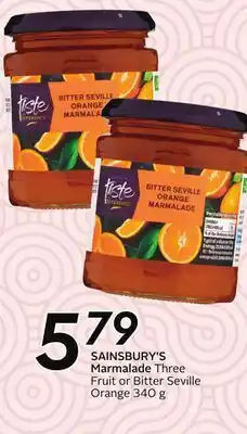 Sobeys SAINSBURY'S Marmalade offer