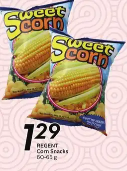 Sobeys REGENT Corn Snacks offer