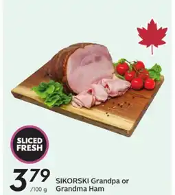 Sobeys SIKORSKI Grandpa or Grandma Ham offer