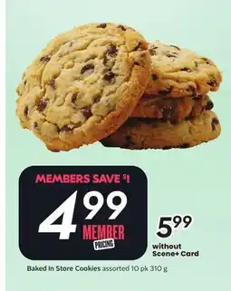 Sobeys Cookies offer